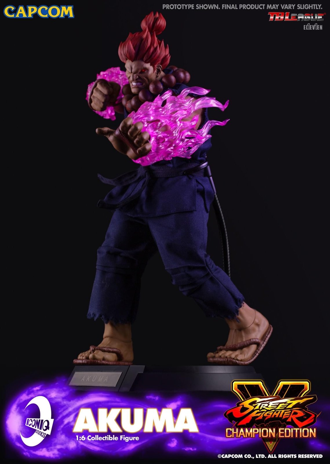 1/6 Scale Licensed Movable Akuma - Street Fighter Resin Statue - CAPCOM  [Pre-Order]